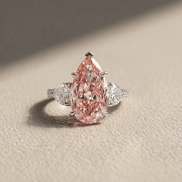 Lab-grown diamond ring
