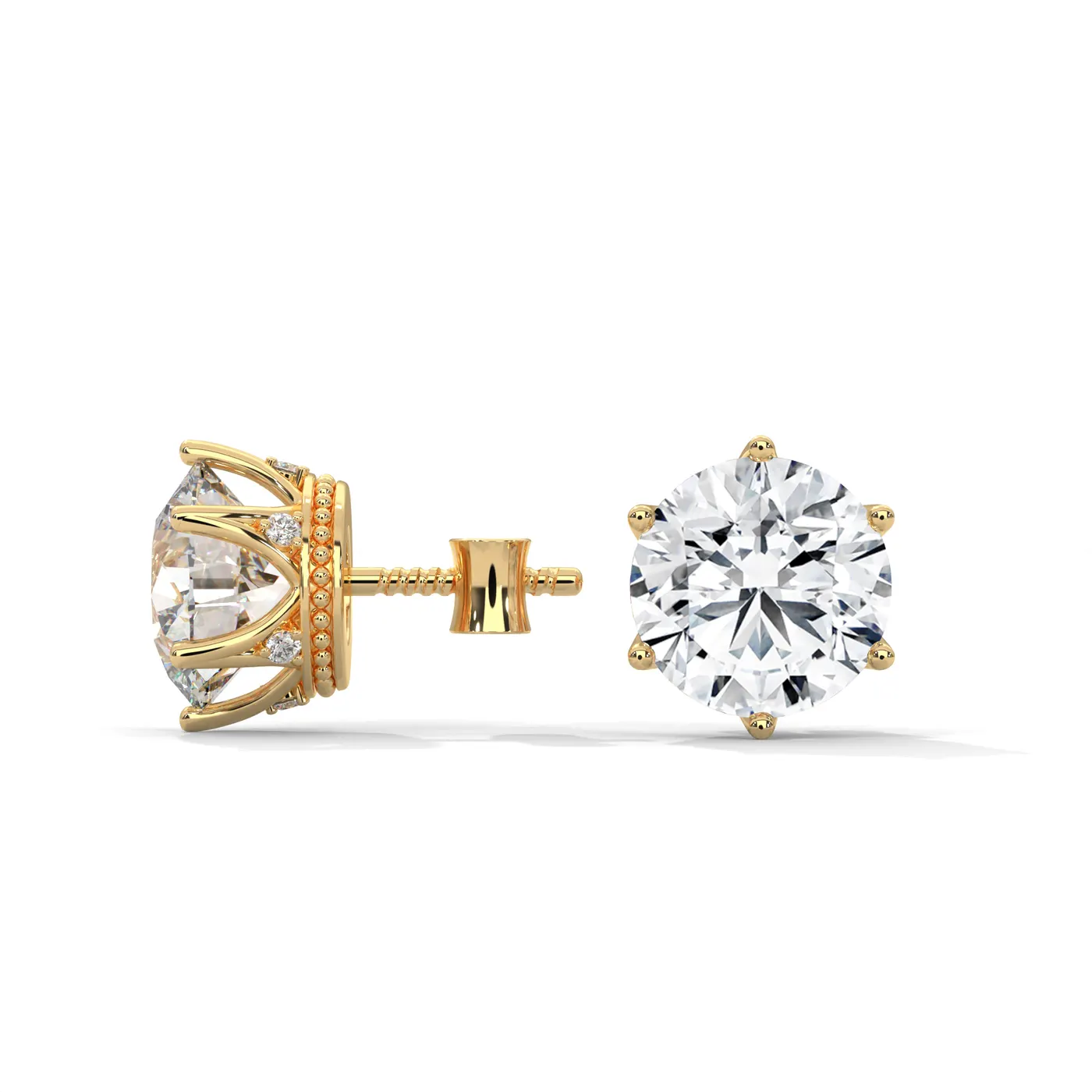 Lab-grown diamond ring