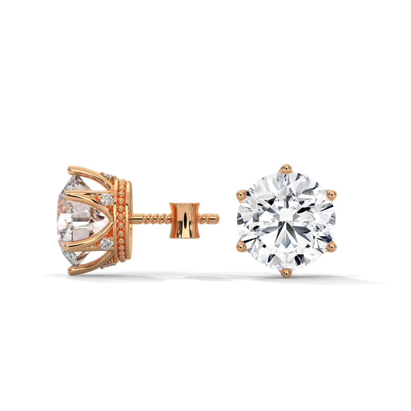 Lab-grown diamond ring
