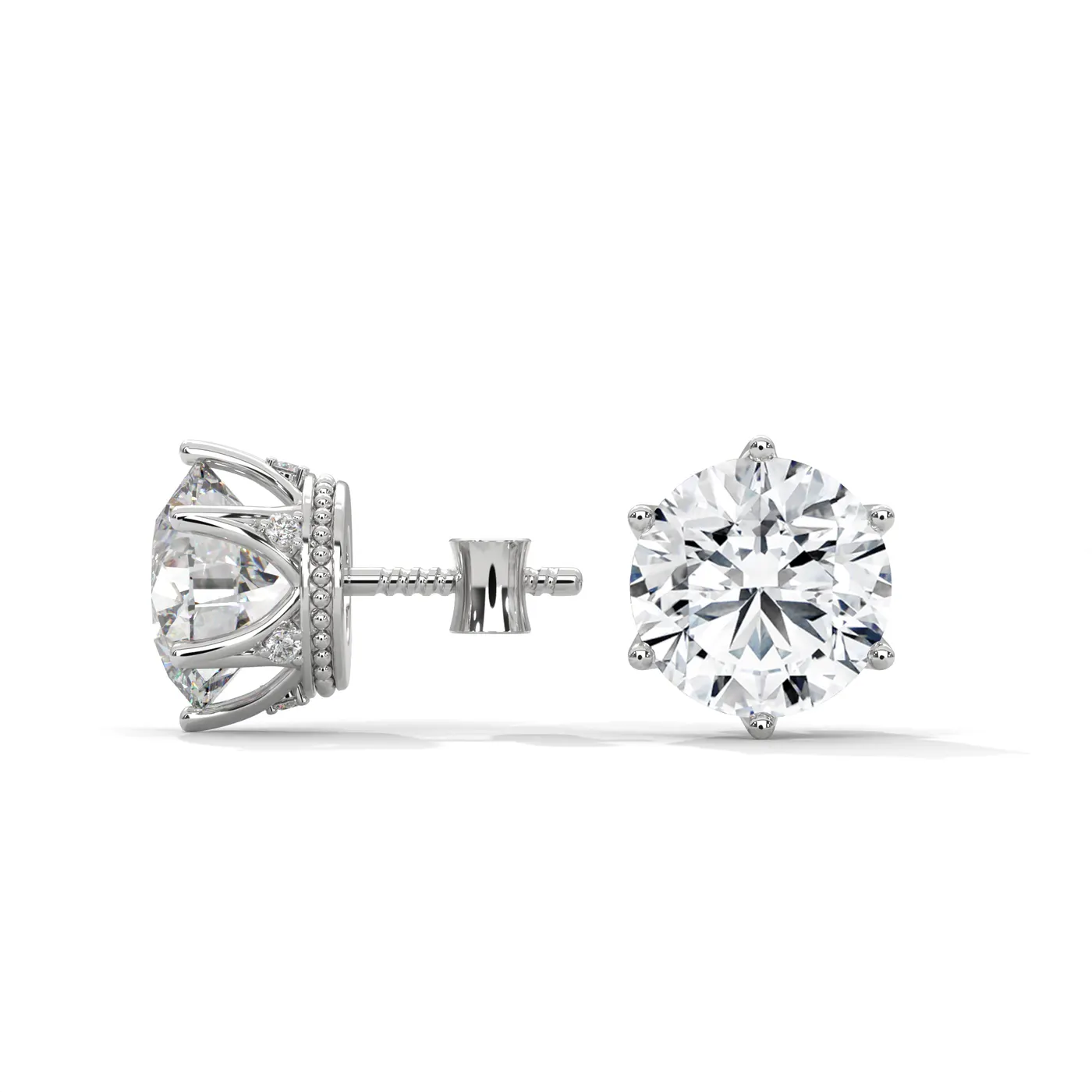 Lab-grown diamond ring