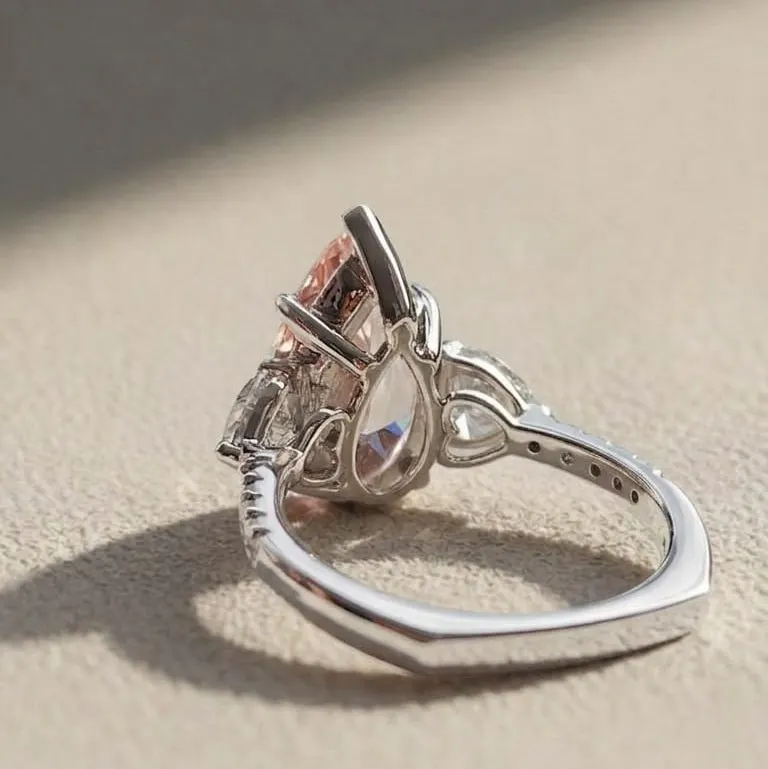 Lab-grown diamond ring
