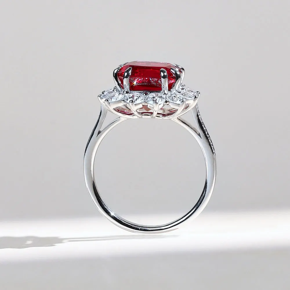 Lab-grown diamond ring