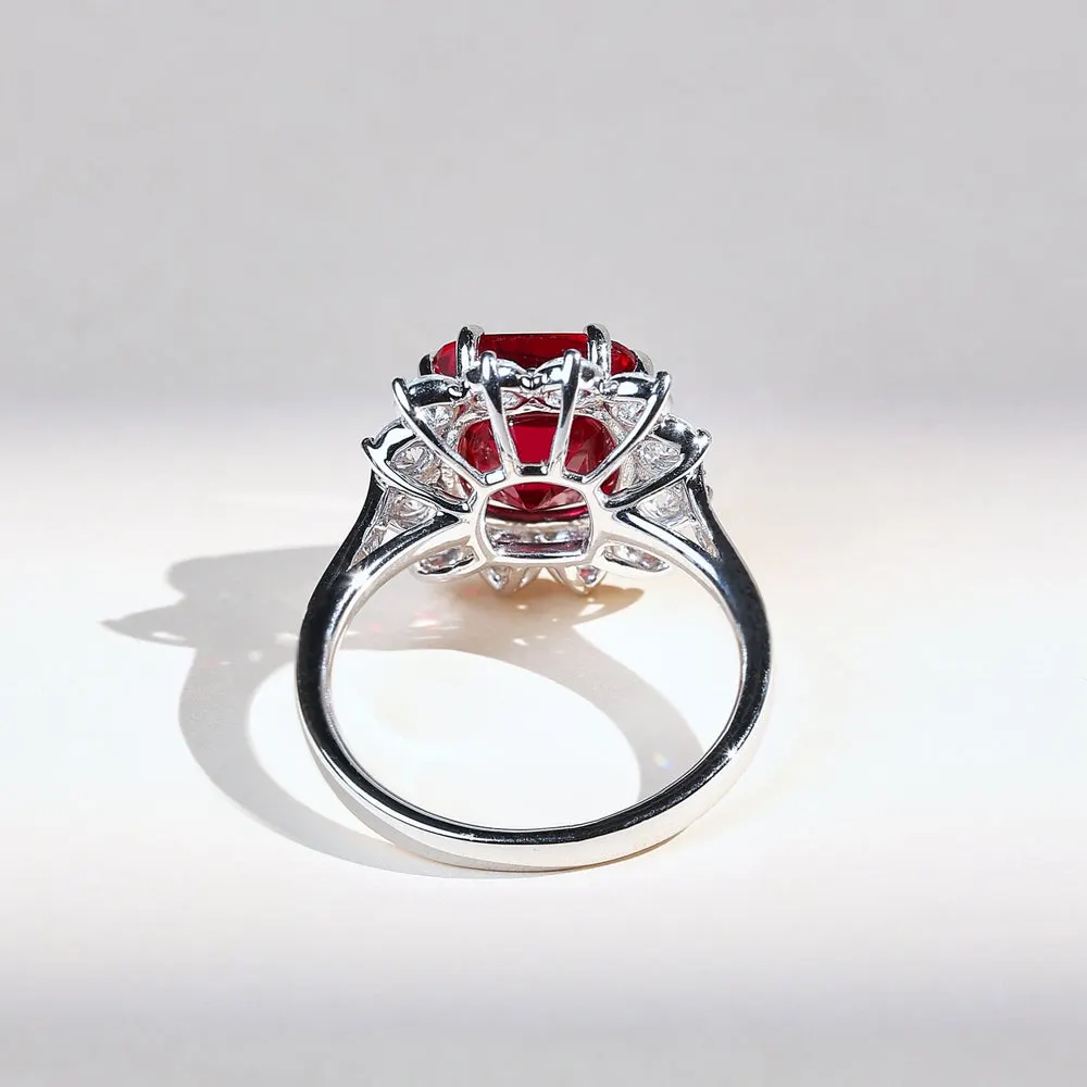 Lab-grown diamond ring